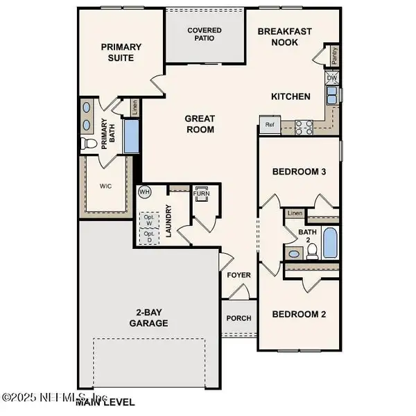 2D floor plan layout of this home in Greystone, Glen St. Mary, FL (Image 2). 2D floor plan layout of this home in Greystone, Glen St. Mary, FL (Image 2).