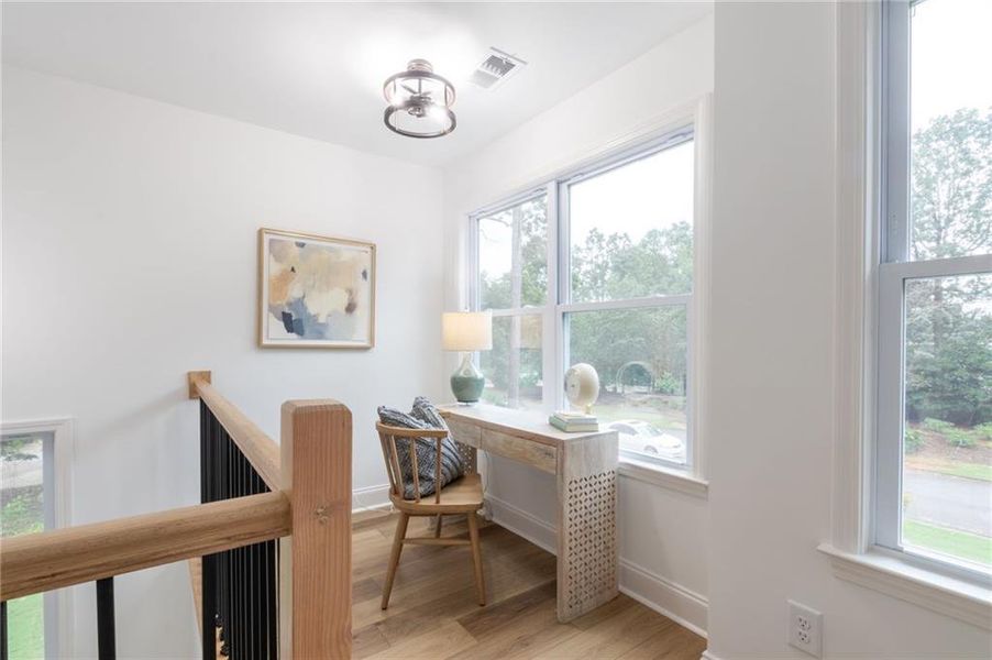 Furnished interior view inside a new home in , Snellville (Image 33).