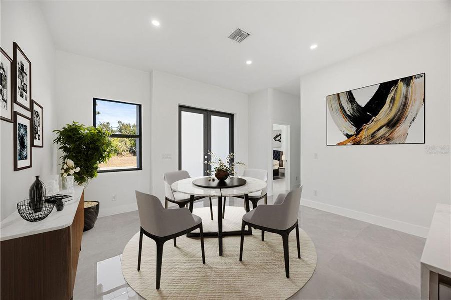 Furnished interior view inside a new home in , Rotonda West (Image 10).