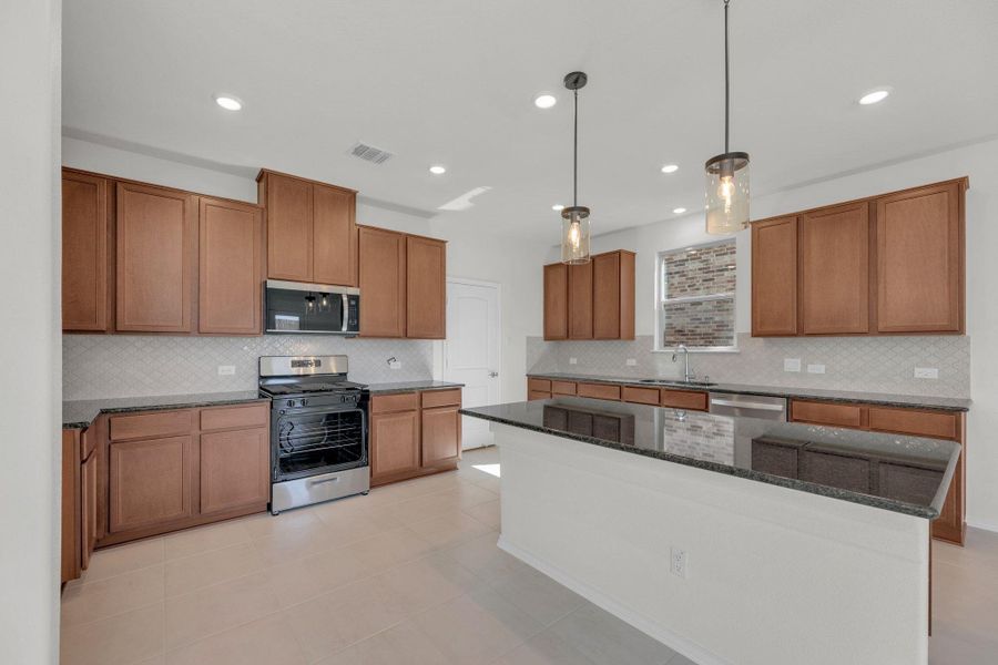 Furnished interior view inside a new home in Salerno - Heritage Collection, Round Rock (Image 13).