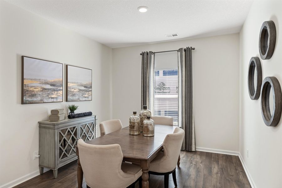 Representative furnished interior of a home built from the Hanover by D.R. Horton in Hillcrest Landing, McDonald (Image 5).
