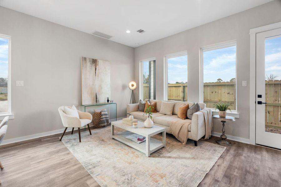 Photos are of a different unit.