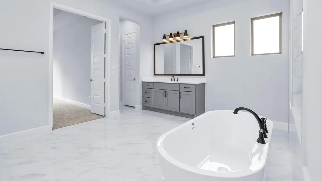 Furnished interior view inside a new home in Kresston, Montgomery (Image 8).