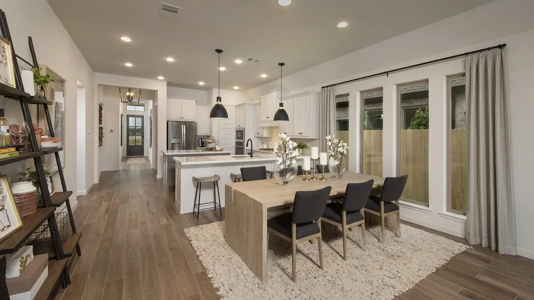 Furnished interior view inside a new home in Harvest Green, Richmond (Image 5).