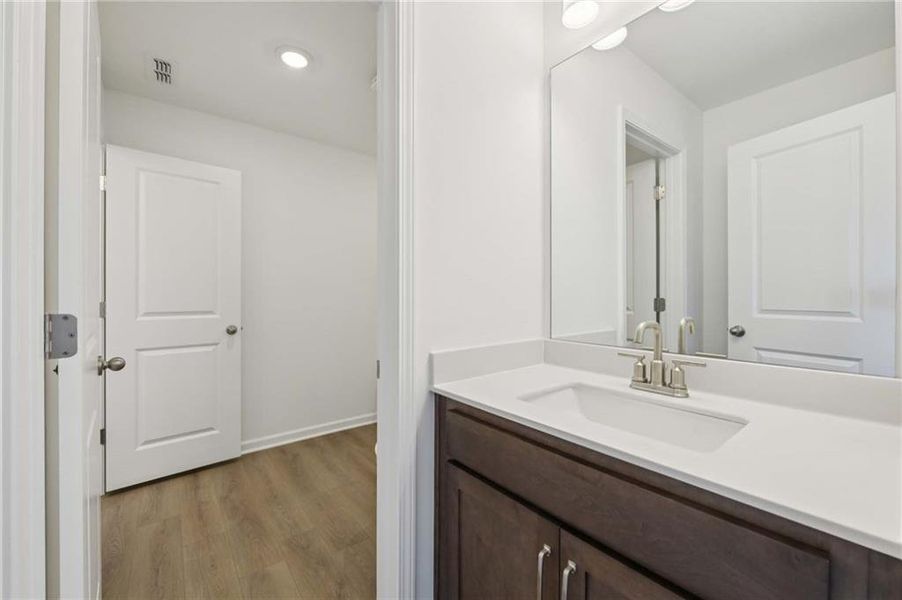 Furnished interior view inside a new home in The Estates at Casteel, Bethlehem (Image 10).
