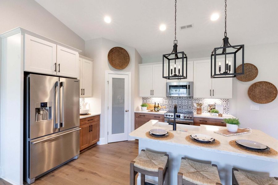 Representative furnished interior of a home built from the Carver by Caviness & Cates Communities in Maggie Way, Wendell (Image 107).