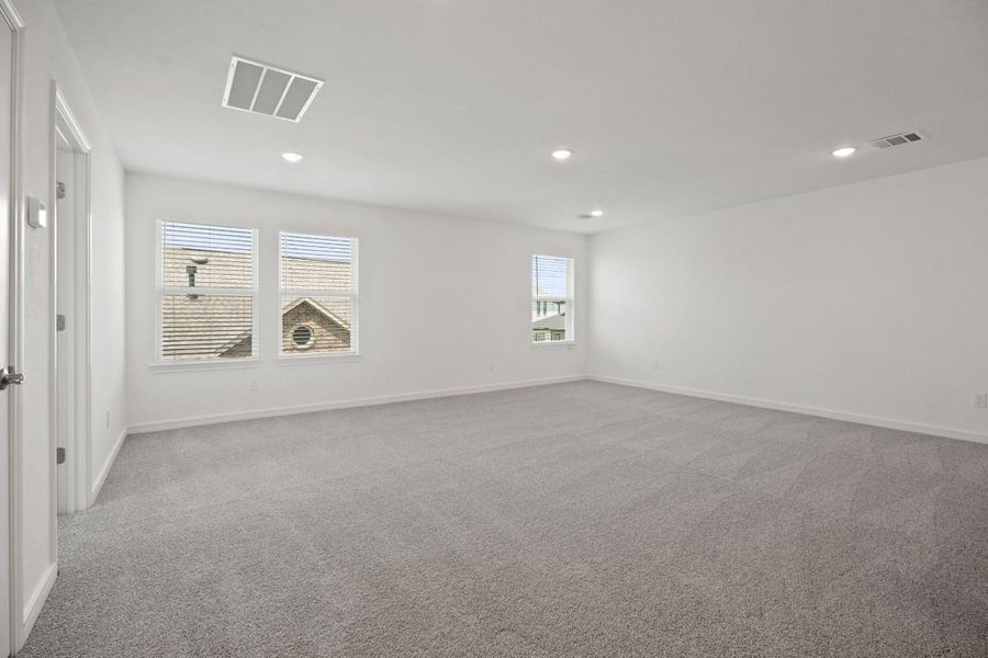 Spacious, unfurnished interior of a new home in Westland Ranch - 70' Homesites, League City (Image 30). Spacious, unfurnished interior of a new home in Westland Ranch - 70' Homesites, League City (Image 30).