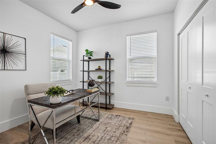 Furnished interior view inside a new home in , Tampa (Image 34).