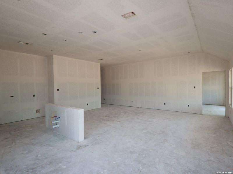 In-progress construction of a new home in Hickory Ridge, Elmendorf, TX (Image 27).