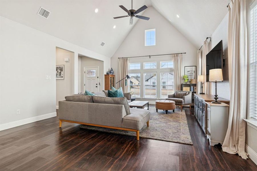 Furnished interior view inside a new home in , Burleson (Image 7). Furnished interior view inside a new home in , Burleson (Image 7).