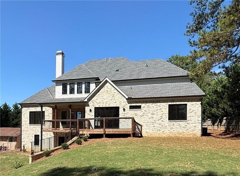 Exterior details and patio area of a home in , Marietta (Image 3).