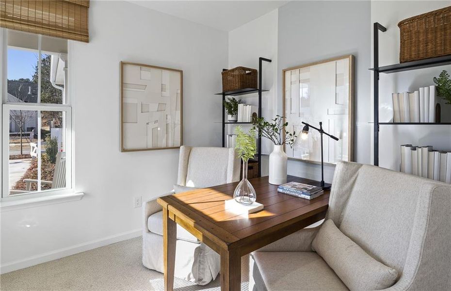 Furnished interior view inside a new home in Sun City Peachtree, Griffin (Image 9).