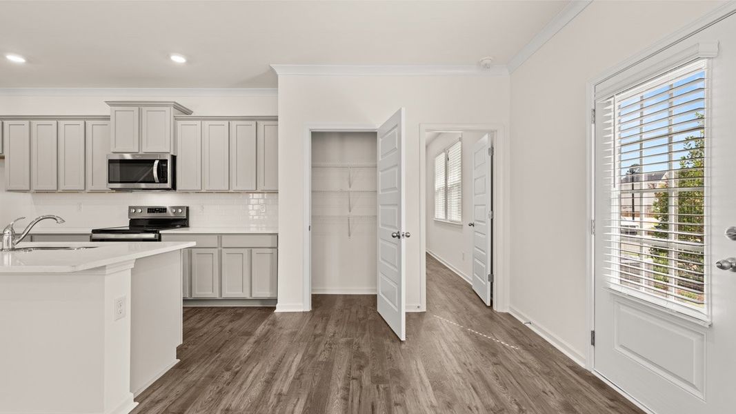 Furnished interior view inside a new home in Independence Villas and Townhomes, Loganville (Image 7).