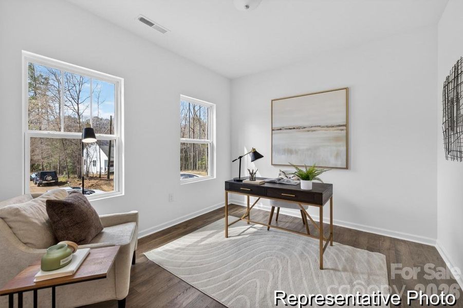 Furnished interior view inside a new home in Beaver Creek, Statesville (Image 23).