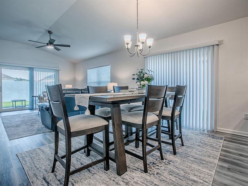 Furnished interior view inside a new home in , The Villages (Image 10).