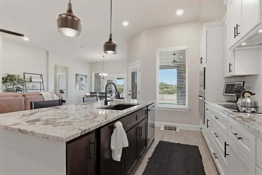 Furnished interior view inside a new home in , Burleson (Image 5).