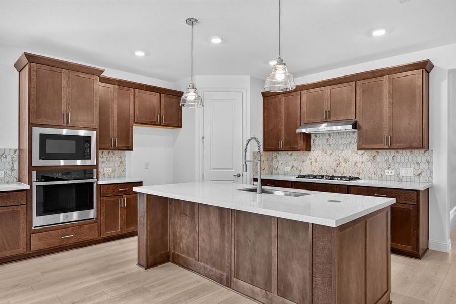 Furnished interior view inside a new home in South Oak, Lakewood Village (Image 4).