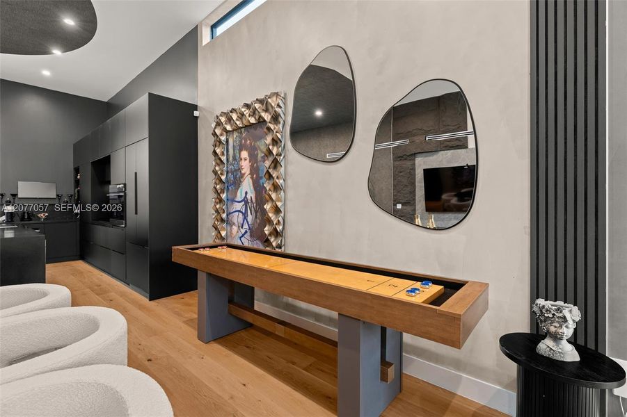 Furnished interior view inside a new home in , Miami (Image 3). Furnished interior view inside a new home in , Miami (Image 3).