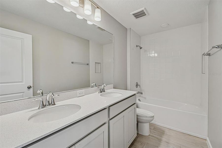 Furnished interior view inside a new home in Estates at Rivercrest, Sanford (Image 7).