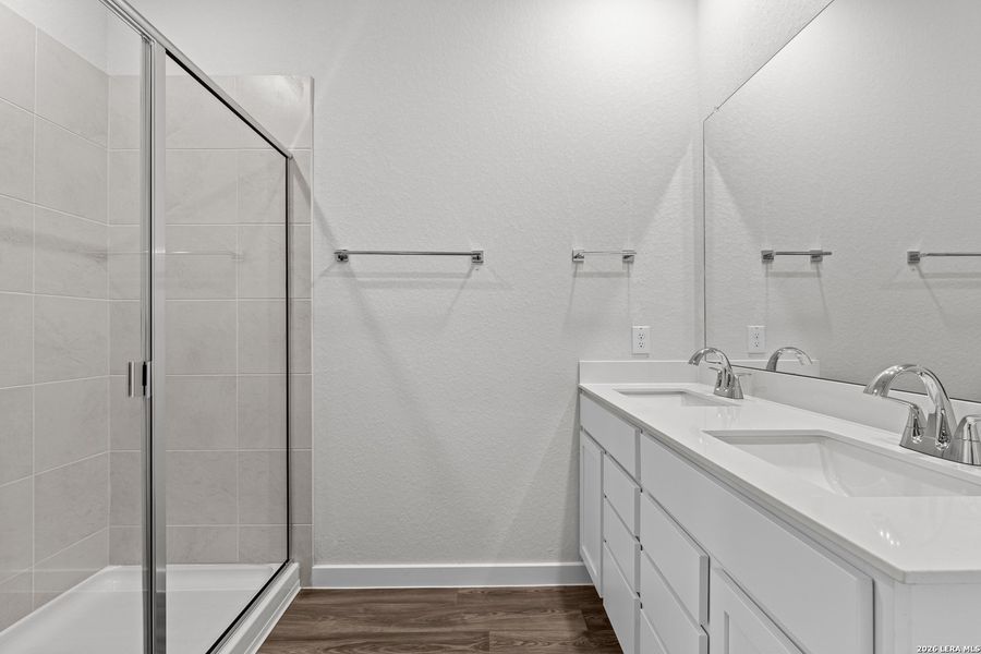 Furnished interior view inside a new home in Mesa Vista, San Antonio (Image 6).