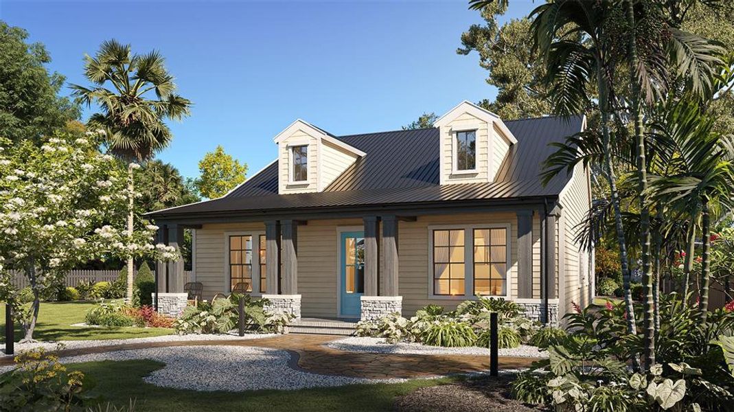 Front exterior of a new home in , Gulfport, FL, highlighting curb appeal (Image 6). Front exterior of a new home in , Gulfport, FL, highlighting curb appeal (Image 6).