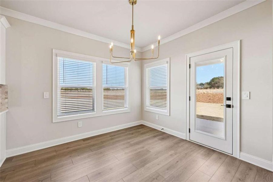 Spacious, unfurnished interior of a new home in River Pointe, Monroe (Image 45).