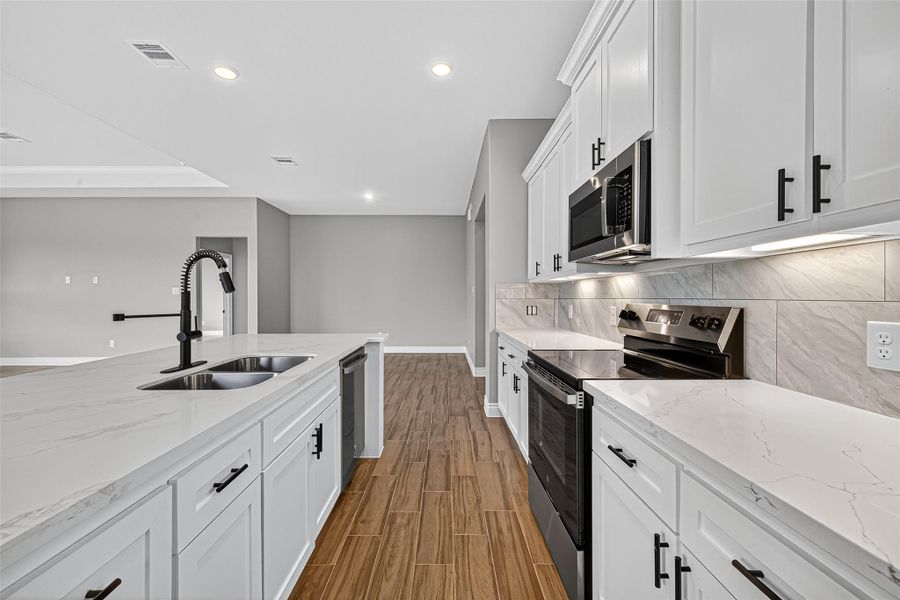 Furnished interior view inside a new home in , Prairie View (Image 17).