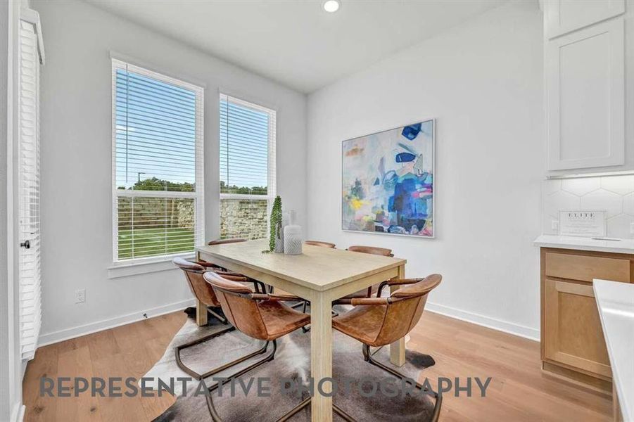Furnished interior view inside a new home in Wellington, Haslet (Image 13).