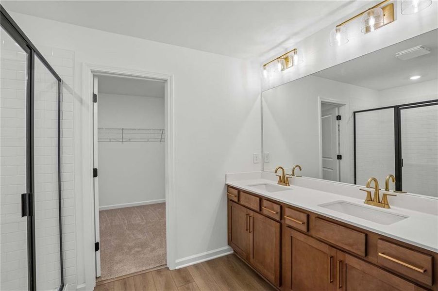 Furnished interior view inside a new home in Langston Reserve, Cartersville (Image 7).