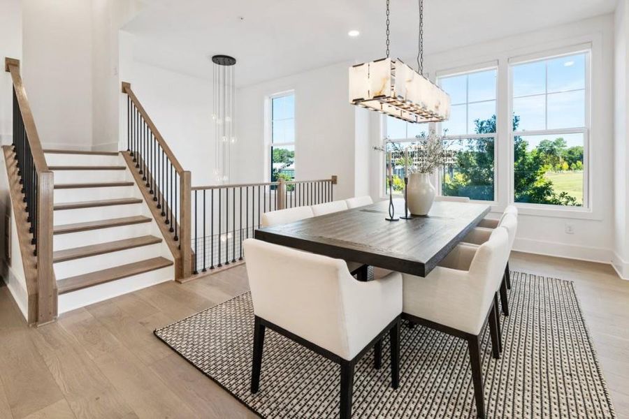 Furnished interior view inside a new home in , Alpharetta (Image 33).