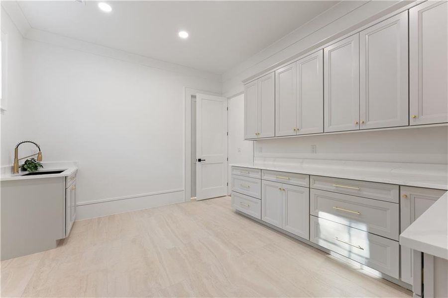 Furnished interior view inside a new home in , Monroe (Image 16).