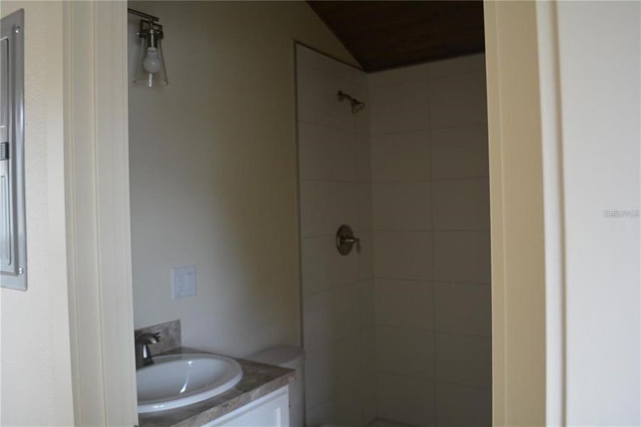 Close-up of interior finishes inside a home in , Oviedo (Image 10).