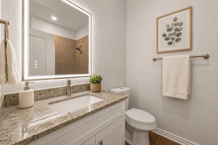 Furnished interior view inside a new home in , Splendora (Image 9).