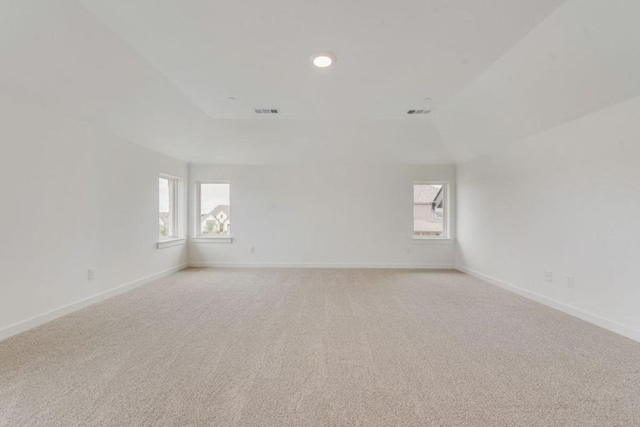 Spacious, unfurnished interior of a new home in Monterra, Fate (Image 39). Spacious, unfurnished interior of a new home in Monterra, Fate (Image 39).