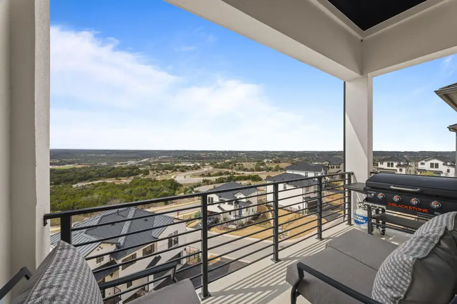 Exterior details and patio area of a home in , Austin (Image 3).
