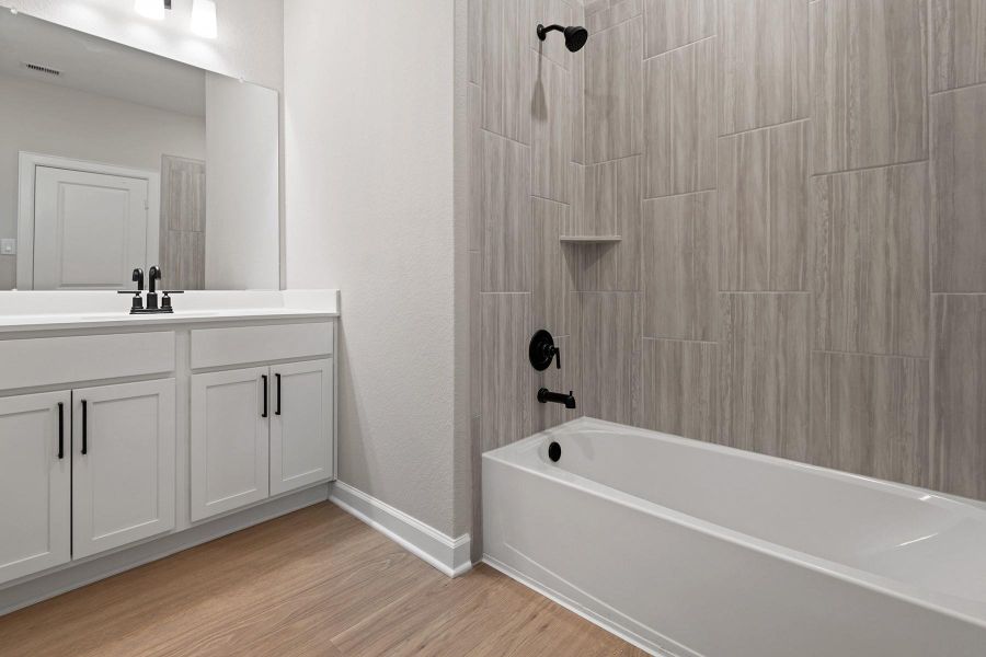 Furnished interior view inside a new home in Magnolia Woods, Magnolia (Image 6).