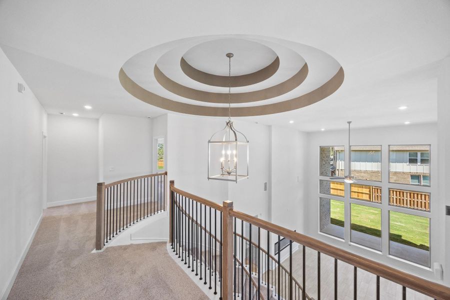 Spacious, unfurnished interior of a new home in Parmer Ranch, Georgetown (Image 31).