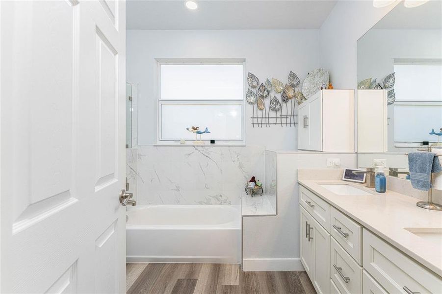 Furnished interior view inside a new home in , Punta Gorda (Image 55).