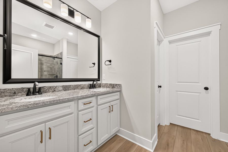 Furnished interior view inside a new home in Two Step Farm, Montgomery (Image 9).