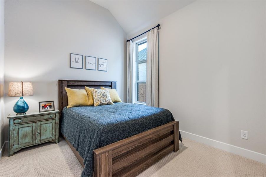 Furnished interior view inside a new home in Sandbrock Ranch, Aubrey (Image 15).