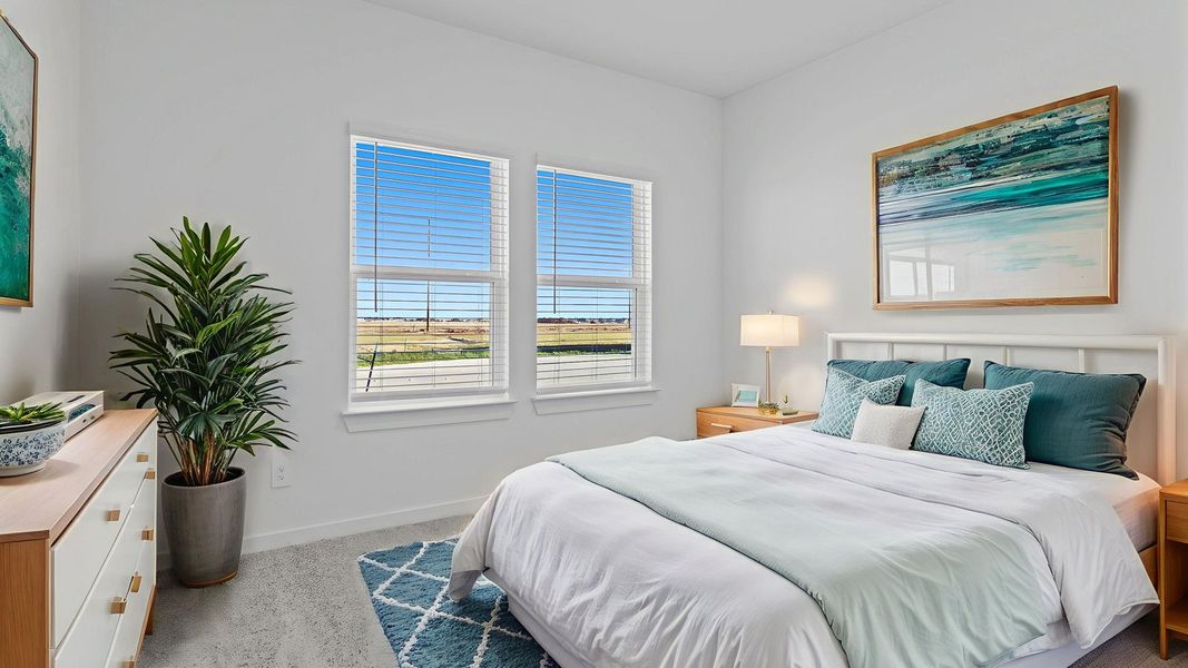 Furnished interior view inside a new home in Evergreen, Rosenberg (Image 22).