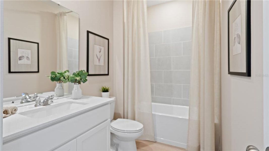 Furnished interior view inside a new home in , Clermont (Image 7).