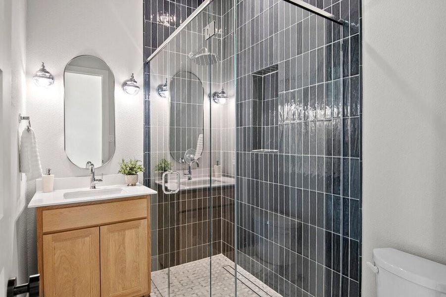 Furnished interior view inside a new home in , Midlothian (Image 8). Furnished interior view inside a new home in , Midlothian (Image 8).