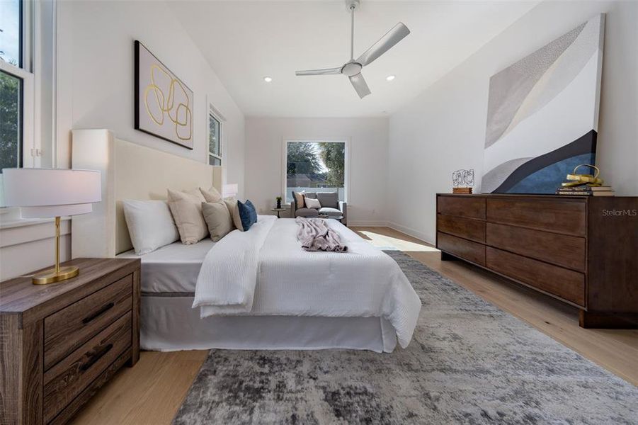 Furnished interior view inside a new home in , Orlando (Image 50).