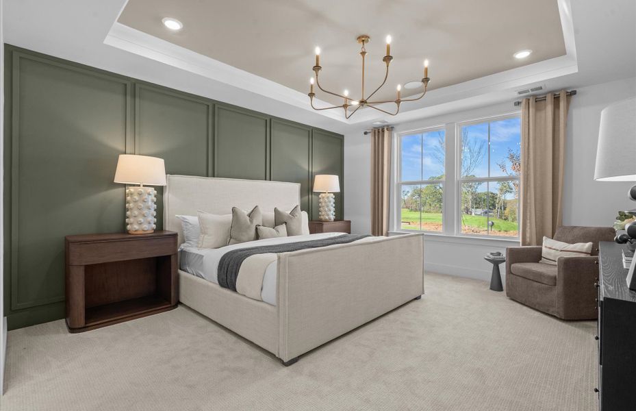 Representative furnished interior of a home built from the Mystique by Del Webb in Del Webb Greenville, Greenville (Image 16).