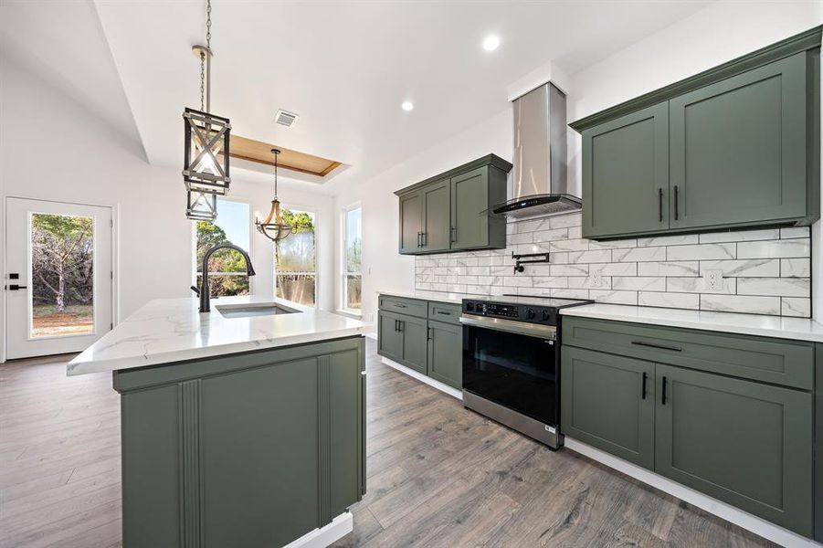 Furnished interior view inside a new home in , Whitney (Image 8). Furnished interior view inside a new home in , Whitney (Image 8).