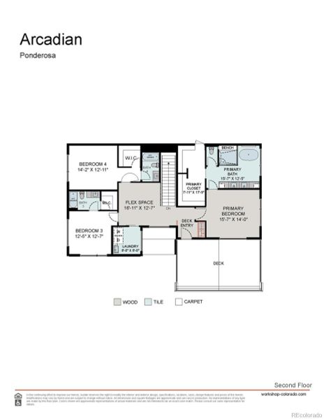 2D floor plan layout of this home in , Golden, CO (Image 3).
