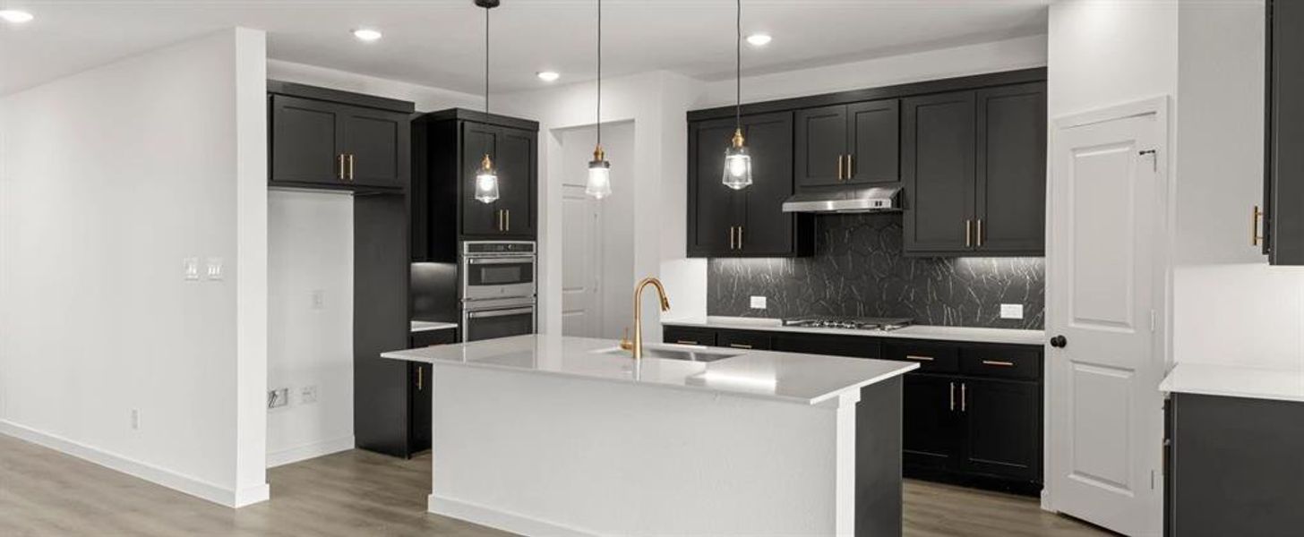 Kitchen featuring the Noir Collection