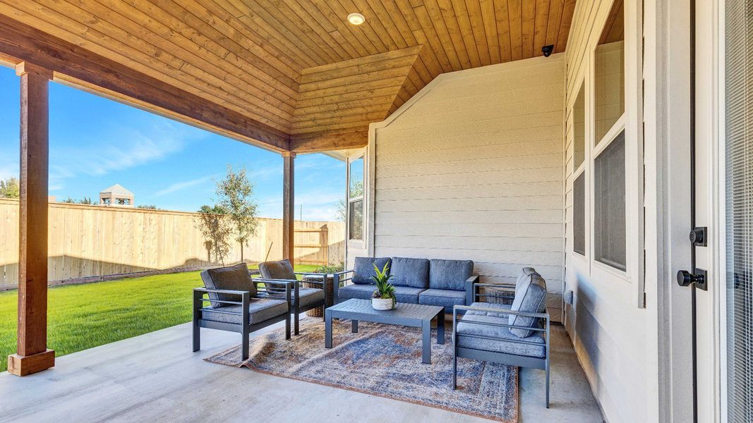 Representative furnished interior of a home built from the Palm by DRB Homes in Sunfield, Buda (Image 21). Representative furnished interior of a home built from the Palm by DRB Homes in Sunfield, Buda (Image 21).