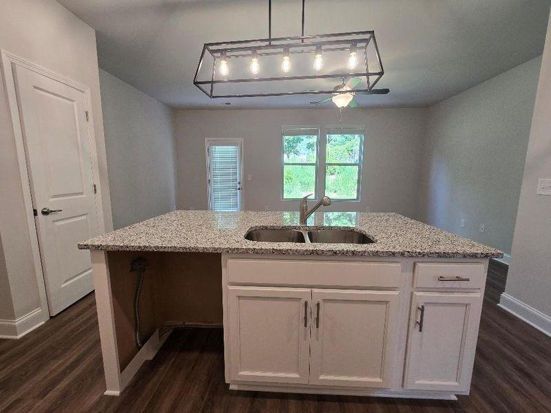 Furnished interior view inside a new home in Morning Creek Forest, South Fulton (Image 5).